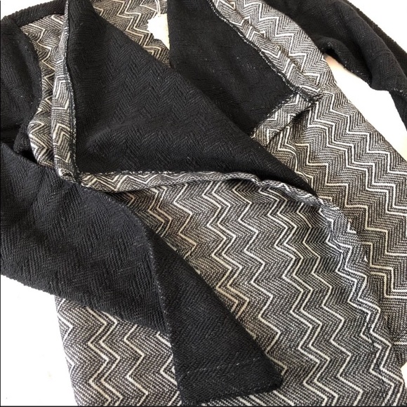 LUCKY BRAND Lotus Black Open Wrap Jacket - Picture 11 of 12